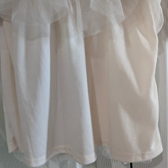 Disney Junior Minnie Mouse Girl's Tulle Dress Size 4T, Twirly Skirt, Long Sleeve - Picture 11 of 13